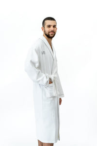 Men's Bathrobe - White