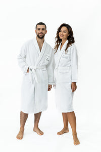 Ladies Bathrobe - White