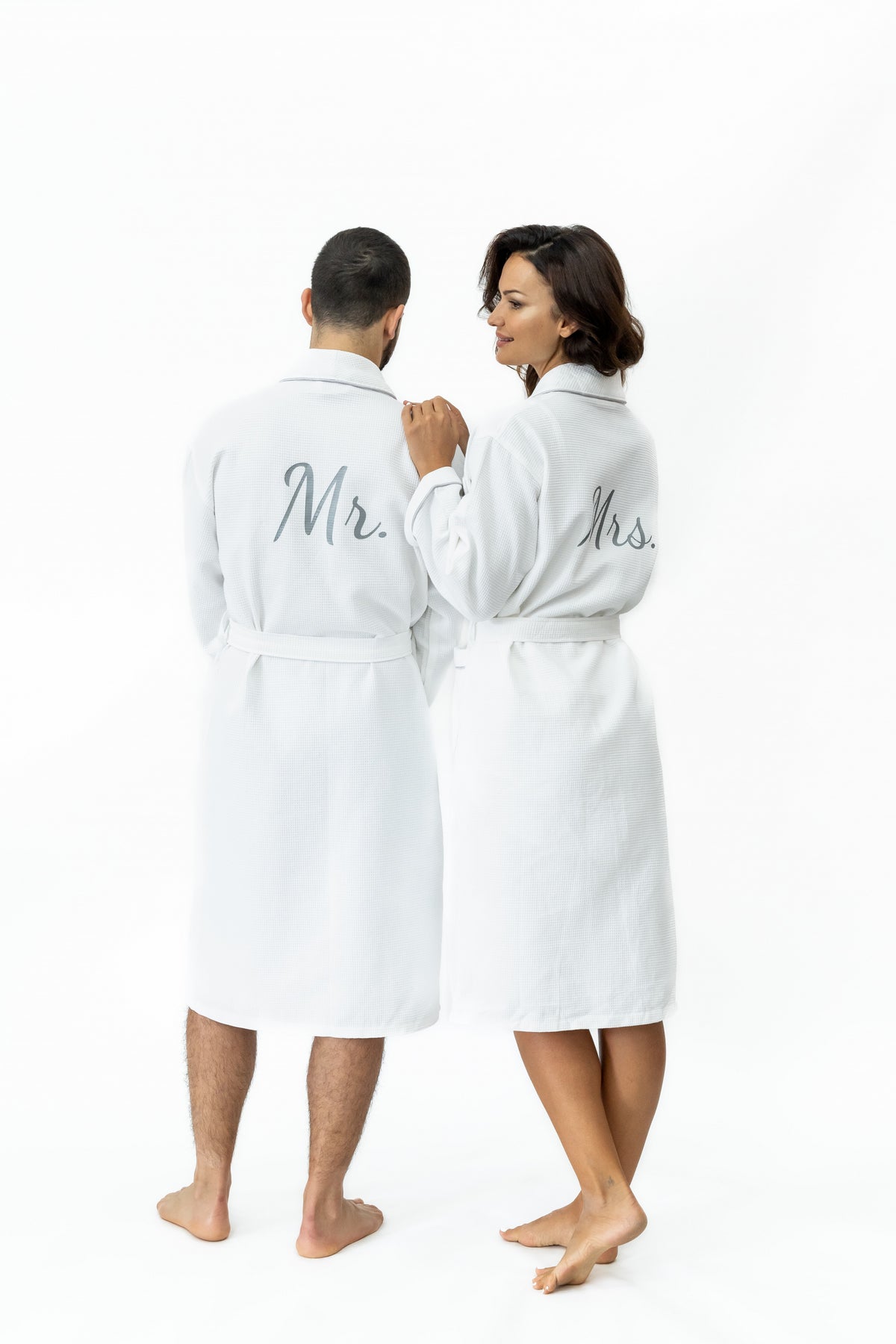 Men's Bathrobe - White