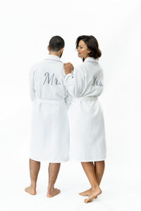 Men's Bathrobe - White