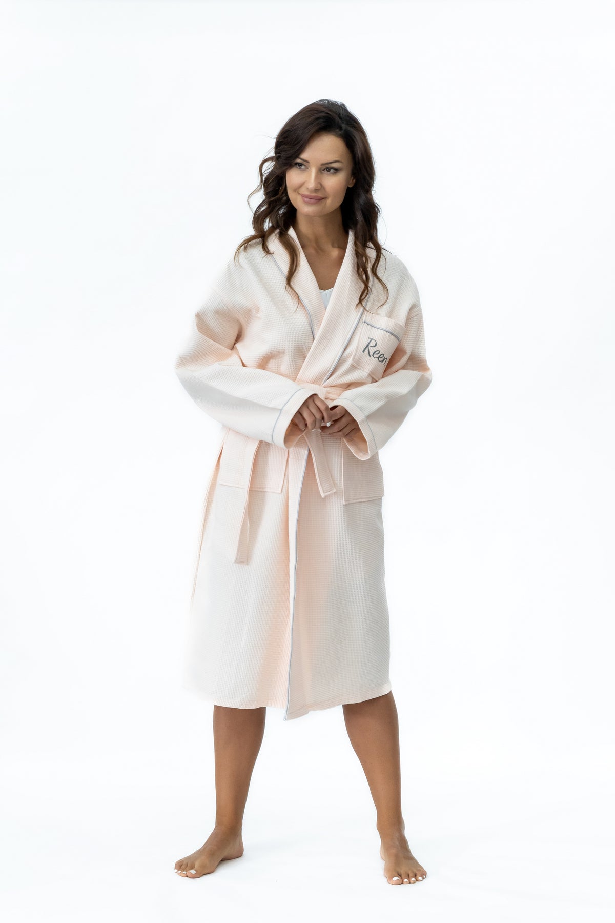 Ladies Bathrobe - Pink