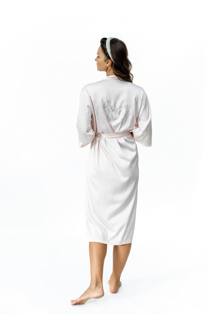 Plain Robe Long - Blush