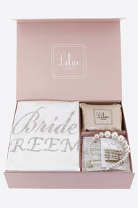 Gift Box - Romance with "Bride & Name" in Crystals