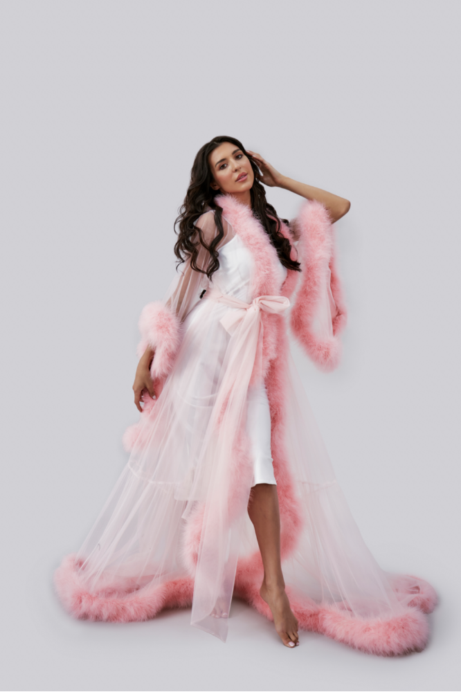 Fur Robe - Pink
