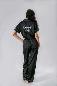 Lilac Pyjama - Black (Long)