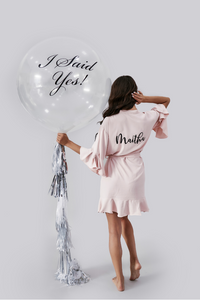 Oversized Balloon (I Said Yes)