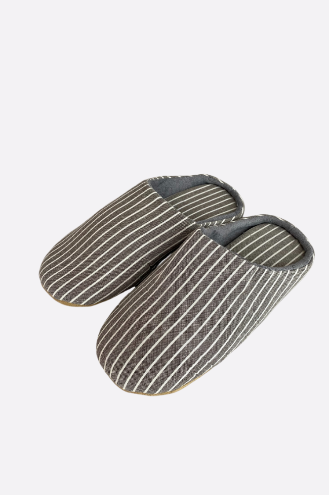 Striped Slippers