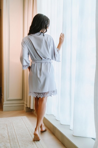 Lilac Robe - Gray