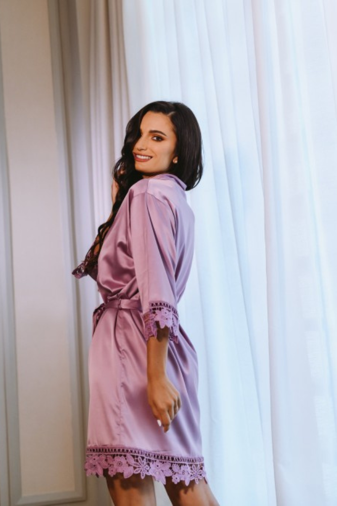 Lilac Robe - Violet