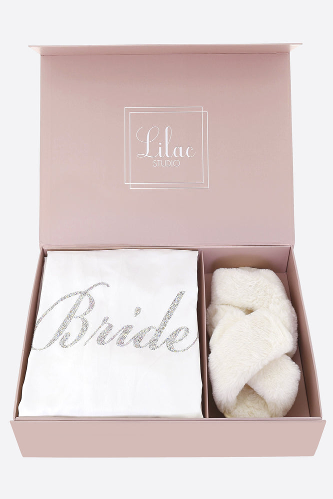 Gift Box - Trendy with "Bride" in Crystals