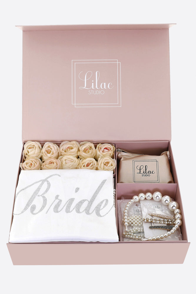 Gift Box - Lily with "Bride" in Crystals