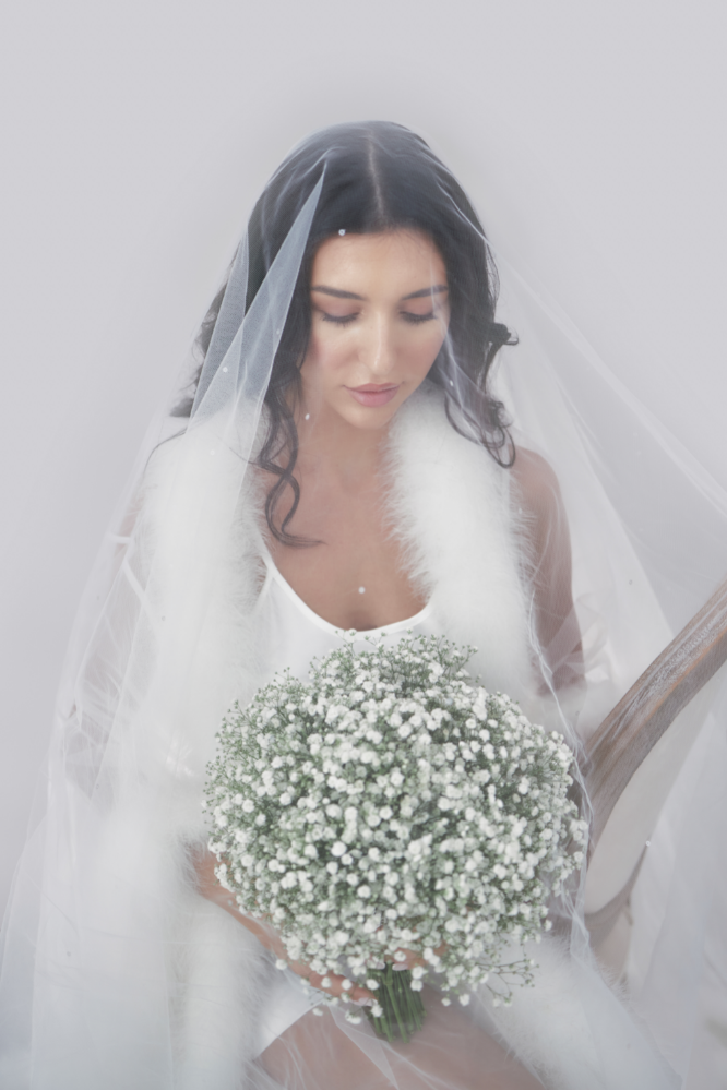 Fur Robe - White