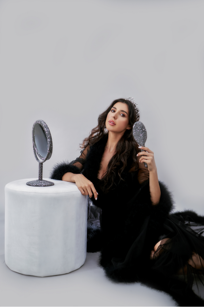 Fur Robe - Black