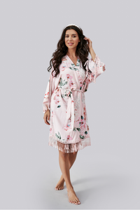 Floral Robe - Pink