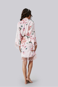 Floral Robe - Pink