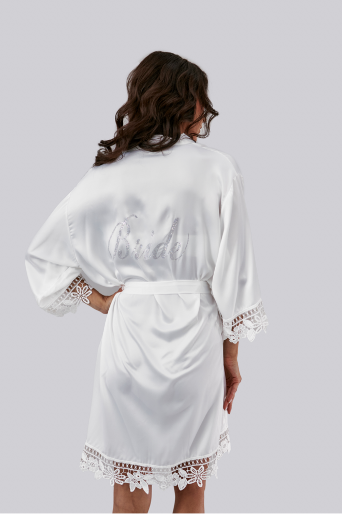 Lilac Robe - White