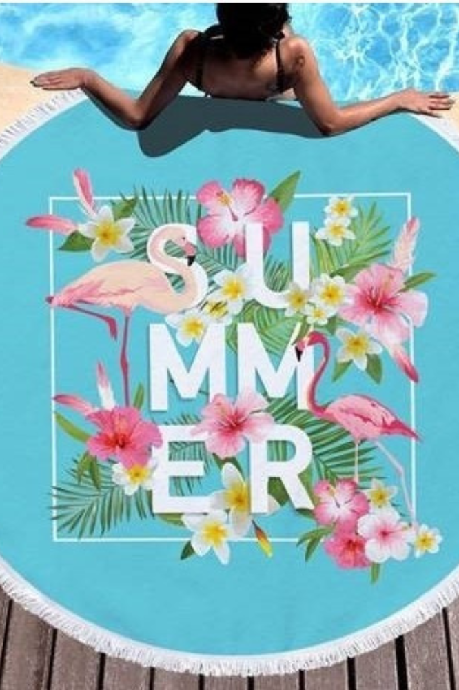 Vibes Mat - Flamingo