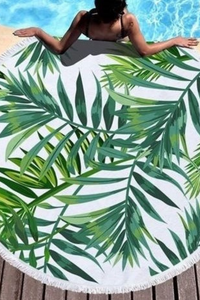 Vibes Mat - Leaves