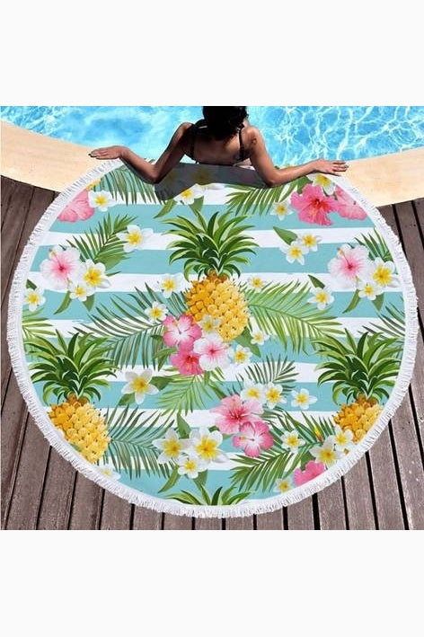 Vibes Mat - Pineapple