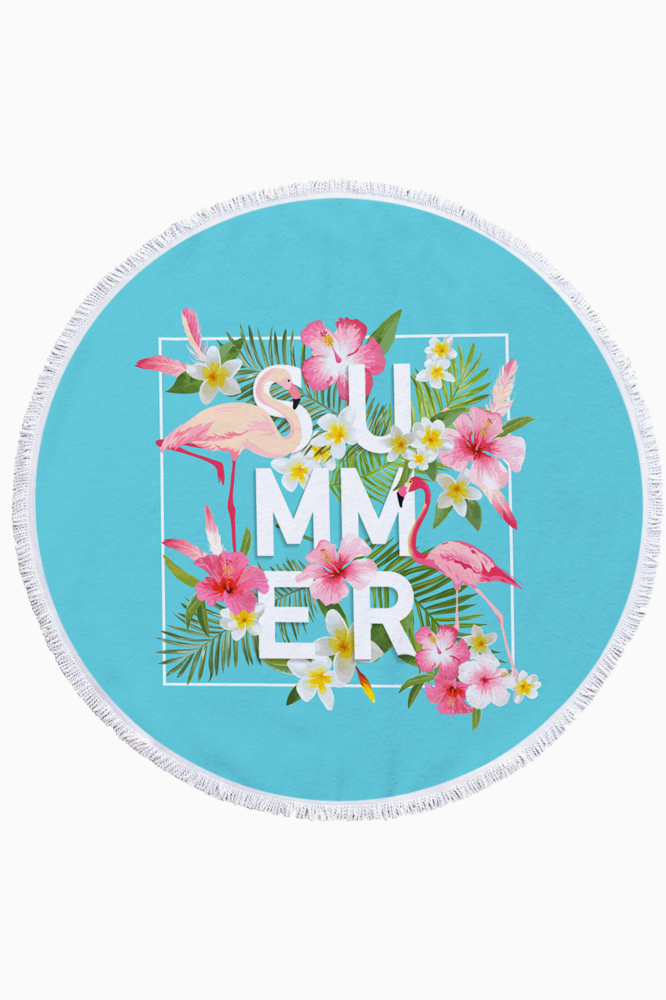 Vibes Mat - Flamingo