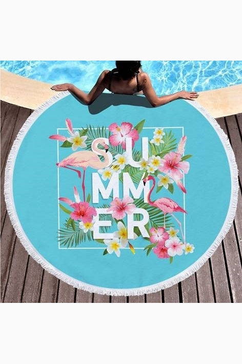 Vibes Mat - Flamingo