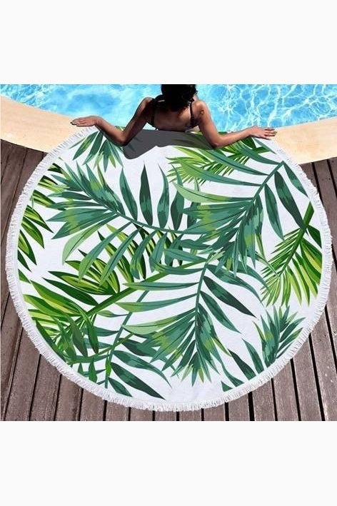 Vibes Mat - Leaves