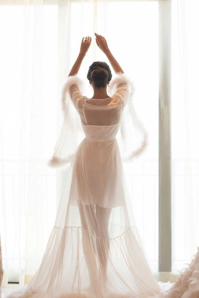 Nightdress Under Robe