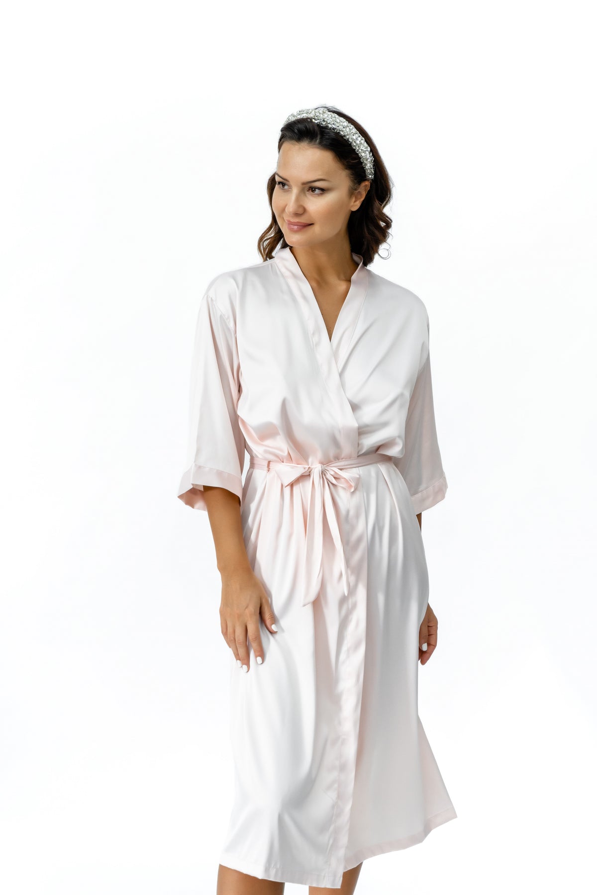 Plain Robe Long - Blush – Lilac Studio