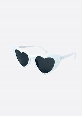 LOVE Sunglasses -White