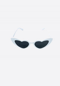 LOVE Sunglasses -White