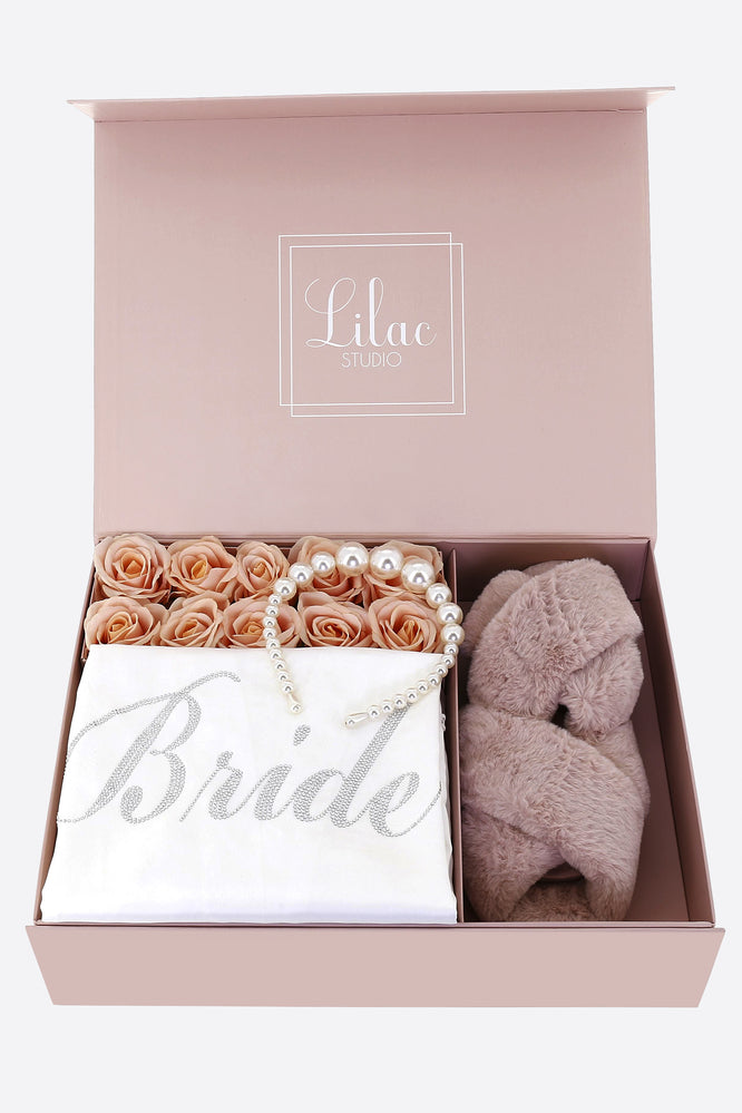 Gift Box - My Love with "Bride" in Crystals