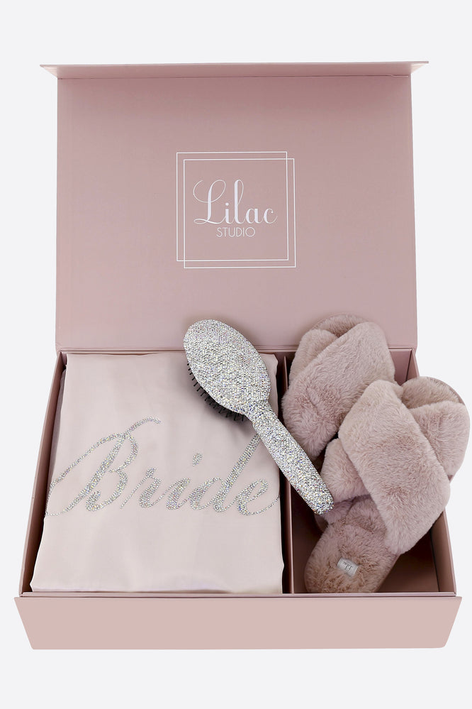 Gift Box - Glamour with "Bride" in Crystals